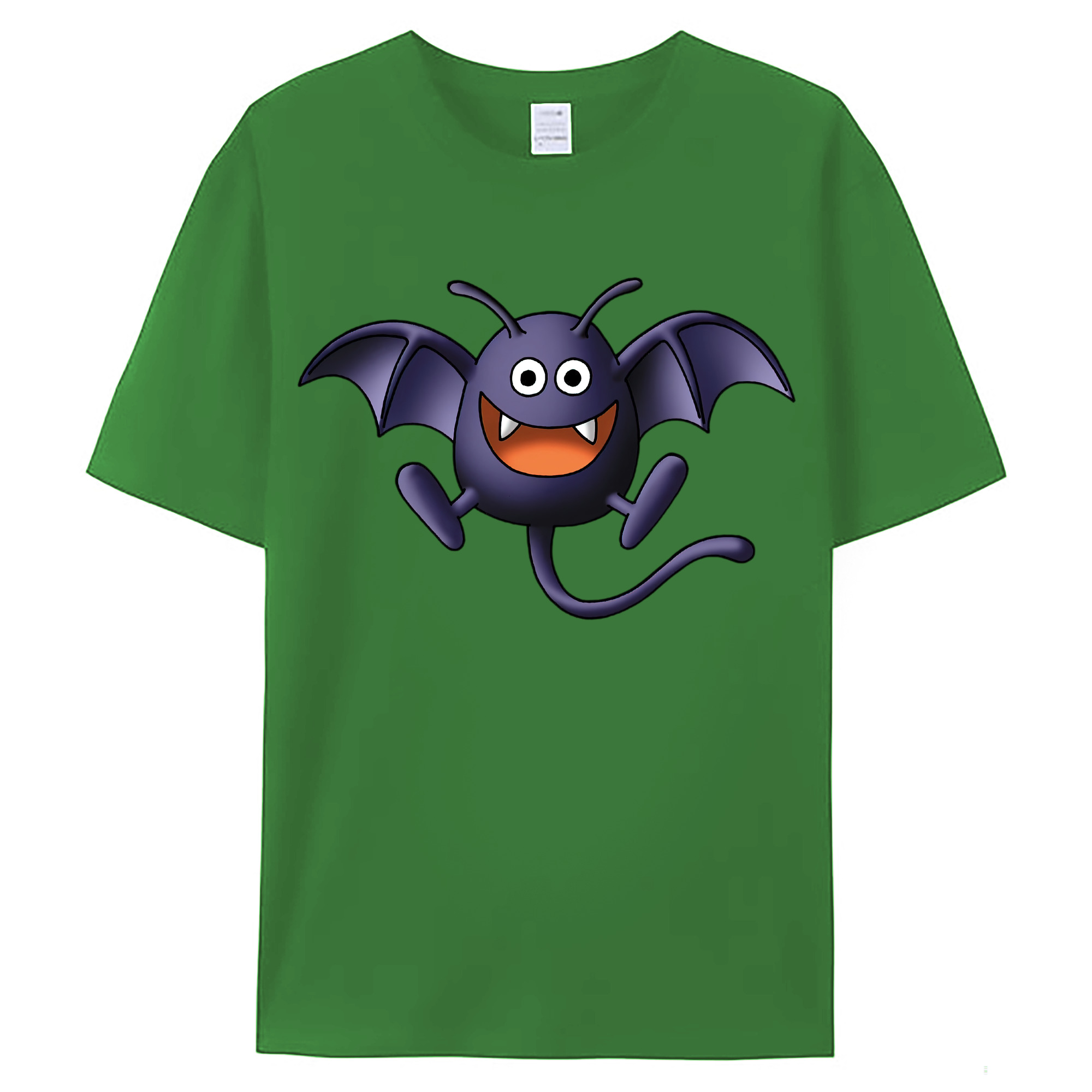 （画像用） ドラゴンクエスト Doragon Kuesuto Dragon Quest レディースカジュアルプリントTシャツ（綿100％）